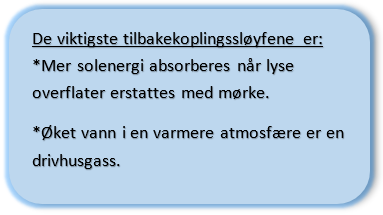 De viktigste tilbakekoplingssløyfene